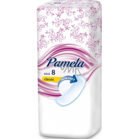 Pamela Classic Satin Soft hygienické vložky 8 kusů