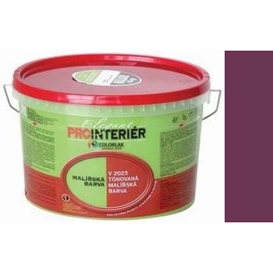 Colorlak Prointeriér Elegant V 2025 03049 Brazilská orchidej tónovaná interiérová malířská barva 4 kg