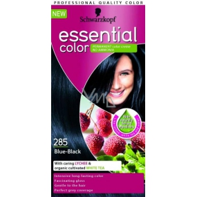 Schwarzkopf Essential Color dlouhotrvající barva na vlasy 285 Modročerná