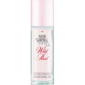 Naomi Campbell Wild Pearl parfémovaný deodorant sklo pro ženy 75 ml