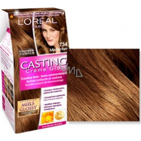 Loreal Paris Casting Creme Gloss barva na vlasy 734 medový jantar