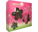 Jeanne Arthes Boum Green Tea Cherry Blossom parfémovaná voda pro ženy 100 ml + sprchový gel 100 ml + mini 7 ml