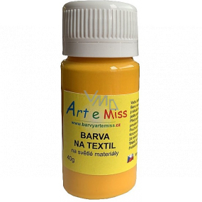 Art e Miss Barva na světlý textil 63 Pomerančová 40 g