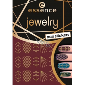 Essence Nail Art Jewelry nálepky na nehty 09 1 aršík