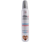 Vitale Exclusively Professional barvící pěnové tužidlo s vitaminem E Dark Brown - Tmavě hnědá 200 ml