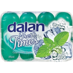 Dalan Fresh Time Mint glycerinové tuhé toaletní mýdlo 4 x 90 g