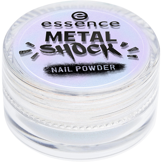 Essence Metal Shock Nail Powder pigment na nehty 02 Me and My Unicorn 1 g