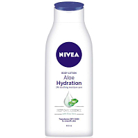 Nivea Aloe & Hydration lehké tělové mléko s pumpičkou, 400 ml
