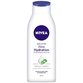 Nivea Aloe & Hydration lehké tělové mléko s pumpičkou, 400 ml