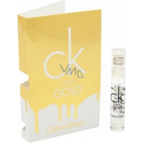 Calvin Klein CK One Gold toaletní voda unisex 1,2 ml s rozprašovačem, vialka