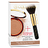 Collistar Silk Effect Bronzing Powder bronzující pudr 09 Sun Crystals 12 g + kosmetický štětec na pudr, kosmetická sada