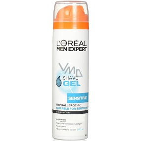 Loreal Paris Men Expert Sensitive hypoalergenní gel na holení pro citlivou pleť 200 ml