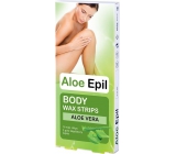 Aloe Epil Body depilační voskové pásky na tělo 16 + 2 kusů