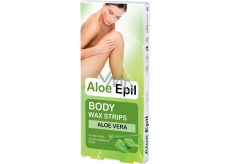 Aloe Epil Body depilační voskové pásky na tělo 16 + 2 kusů