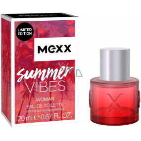 Mexx Summer Vibes Woman toaletní voda pro ženy 20 ml