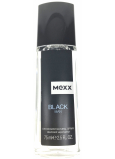 Mexx Black Man parfémovaný deodorant sklo pro muže 75 ml