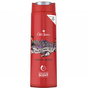 Old Spice Night Panther 2v1 sprchový gel a šampon pro muže 400 ml