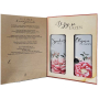 Bohemia Gifts Narozeninová kniha sprchový gel 250 ml + olejová lázeň do koupele 250 ml, kniha kosmetická sada pro ženy