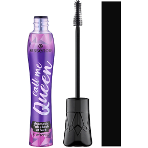 Essence Call me Queen! objemová a prodlužující řasenka Black 11,5 ml