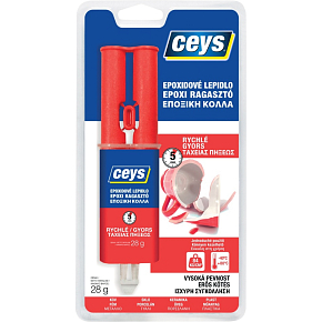 Ceys Epoxi rychle tvrdnoucí dvousložkové lepidlo, 24 ml Ceys Epoxi rychle tvrdnoucí dvousložkové lepidlo, 24 ml