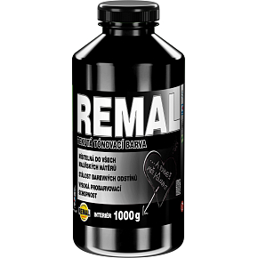 REMAL tónovací barva, 0190 černá, 1 kg
