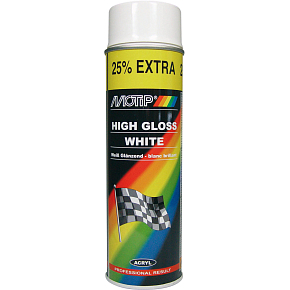 Motip 04004 sprej, univerzální autobarva, autobílá, 500 ml