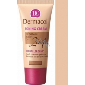 Dermacol Toning Cream 2v1 make-up Biscuit 30 ml