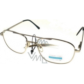 Berkeley Čtecí dioptrické brýle +2,50 stříbrné velké MC2 1 kus