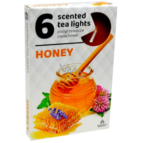 Tea Lights Med vonné čajové svíčky 6 kusů