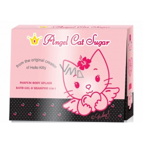 La Rive Angel Hello Kitty Cat Sugar Melon parfémovaná voda pro dívky 20 ml + 2v1 sprchový gel a šampon 250 ml dívčí kazeta