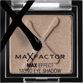Max Factor Max Effect Mono Eye Shadow oční stíny 03 Metal Brown 3 g