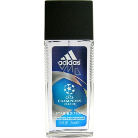 Adidas UEFA Champions League Star Edition parfémovaný deodorant sklo pro muže 75 ml