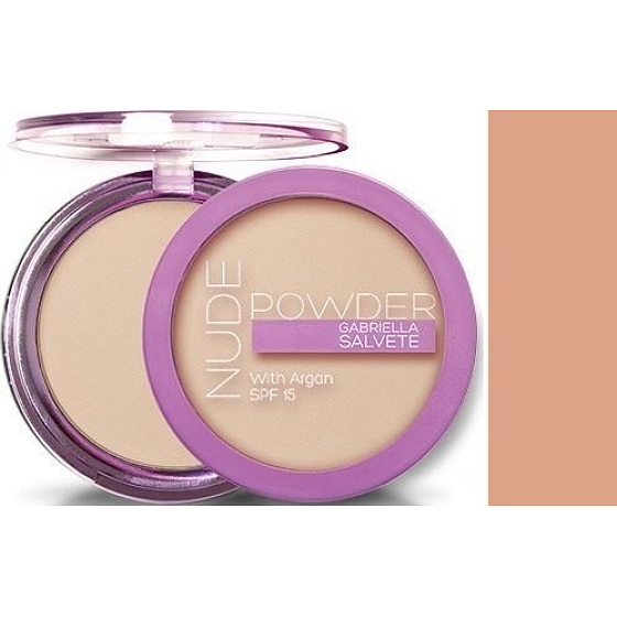 Gabriella Salvete Nude Powder matující kompaktní pudr SPF 15 04 8 g