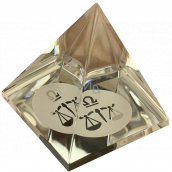 Skleněná pyramida čirá, Váhy znamení zvěrokruhu