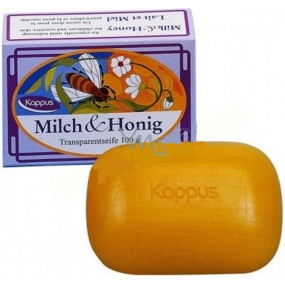 Kappus Milch & Honig - Med a mléčný extrakt zklidňující toaletní mýdlo pro děti 100 g