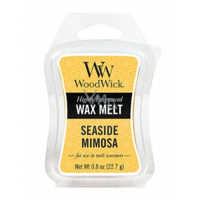 WoodWick Seaside Mimosa - Mimóza na pobřeží vonný vosk do aromalampy 22.7 g