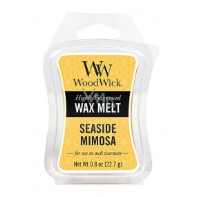 WoodWick Seaside Mimosa - Mimóza na pobřeží vonný vosk do aromalampy 22.7 g