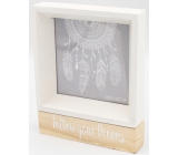 Nekupto Home Decor Dřevěný fotorámeček 15 x 12 x 2,5 cm