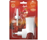 Glade Electric Scented Oil Spiced Apple Kiss s vůní jablka, skořice a muškátového oříšku elektrický osvěžovač vzduchu strojek s tekutou náplní 20 ml