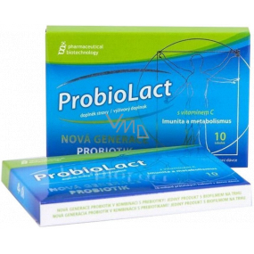 Favea ProbioLact Probiotika s vitaminem C doplněk stravy 10 tobolek