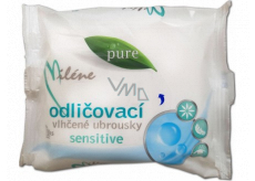 Miléne Pure Sensitive odličovací vlhčené ubrousky 25 kusů