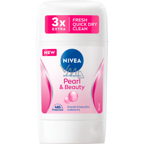 Nivea Pearl & Beauty antiperspirant stick pro ženy 50 ml