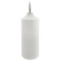 Home Decor Svíčka LED elektronická svítící bílá HD-104 14,5 cm