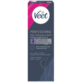 Veet Professional Bambucké máslo depilační krém 100 ml