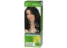 Joanna Naturia barva na vlasy s mléčnými proteiny 243 Černý lilek
