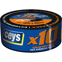 Ceys Profesionální páska x10, 18 m × 48 mm