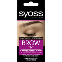 Syoss Brow Tint barva na obočí Tmavě hnědý, 17 ml