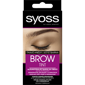 Syoss Brow Tint barva na obočí Tmavě hnědý, 17 ml Syoss Brow Tint barva na obočí Tmavě hnědý, 17 ml
