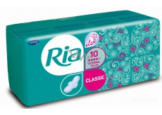 Ria Classic Normal Plus Deo hygienické vložky s křidélky a svěží vůní 10 kusů