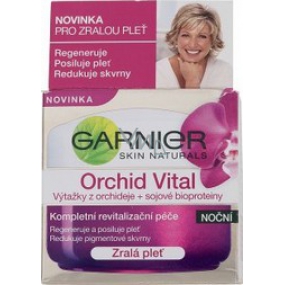 Garnier Skin Naturals Orchid Vital noční krém hydratační 50 ml